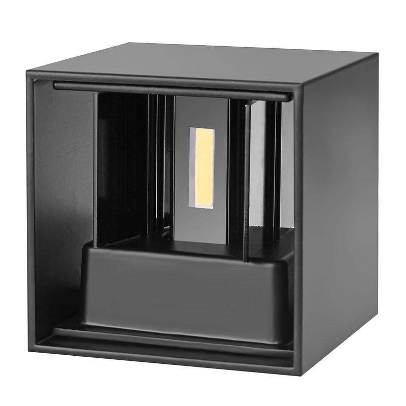 Nowoczesna Aluminiowa Wodoodporna Lampa LED na Ścianę do Użytku Wewnętrznego i Zewnętrznego