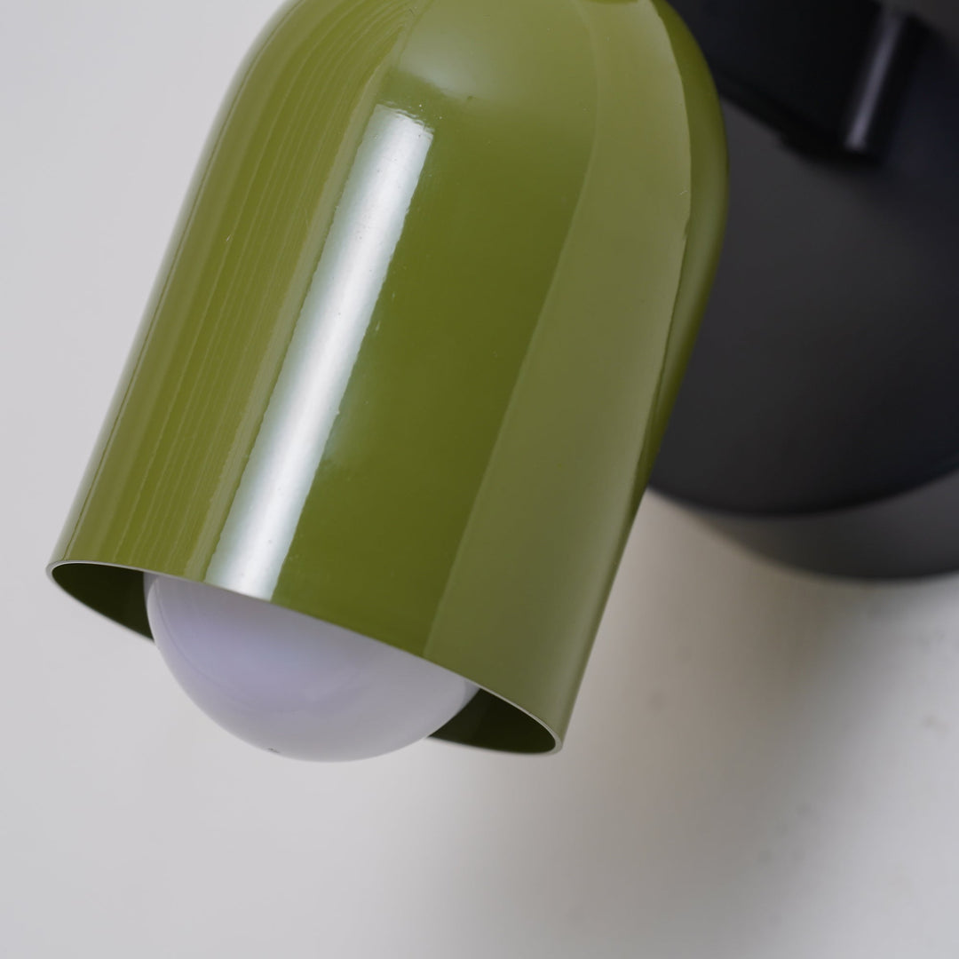 Vintage Dubbel Hoofd Kreatywna Lampa Ścienna Deco