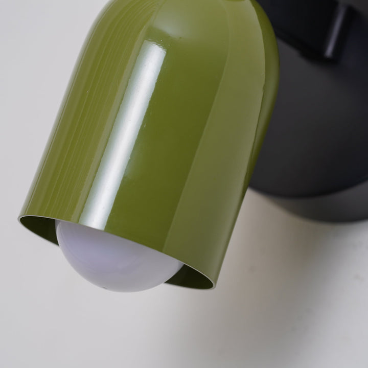 Vintage Dubbel Hoofd Kreatywna Lampa Ścienna Deco