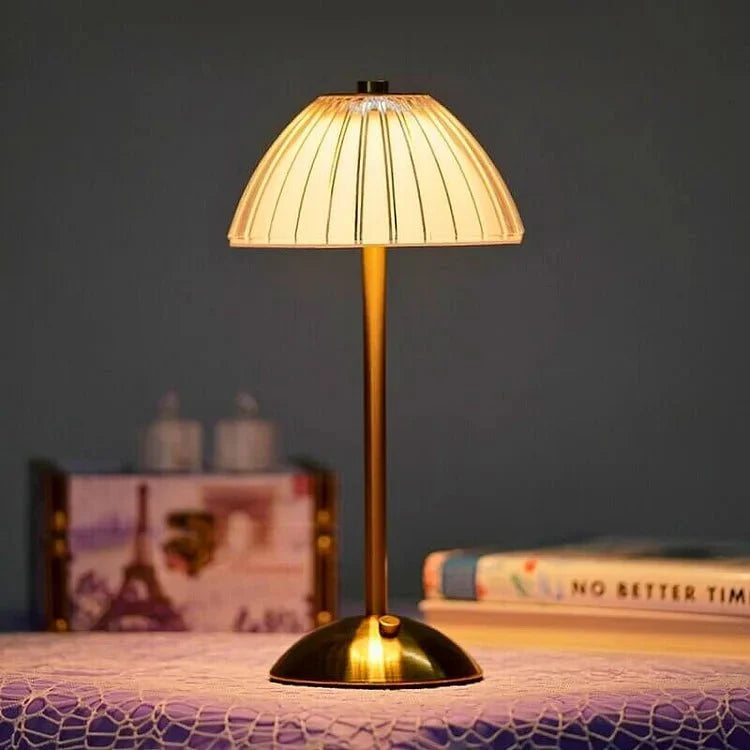 Krystaliczna Bezprzewodowa Lampa Stołowa