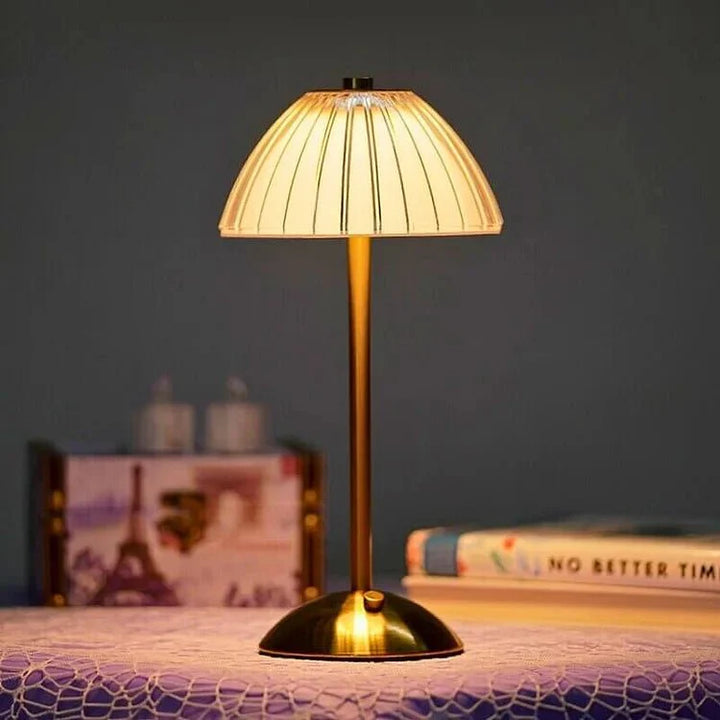 Krystaliczna Bezprzewodowa Lampa Stołowa