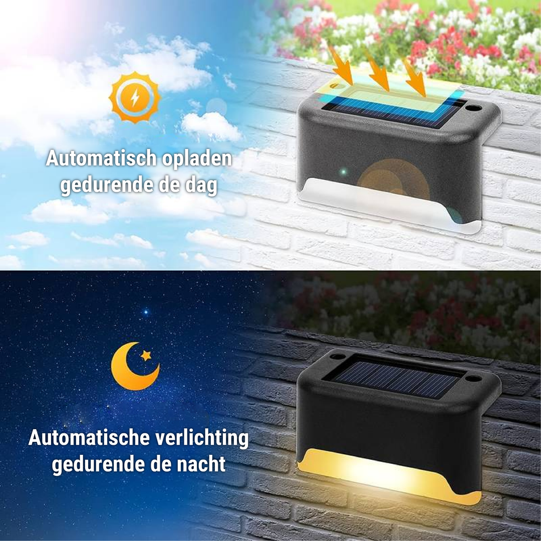 Bezprzewodowe lampy LED na ścianę zasilane energią słoneczną - Stwórz idealną atmosferę w swoim ogrodzie!