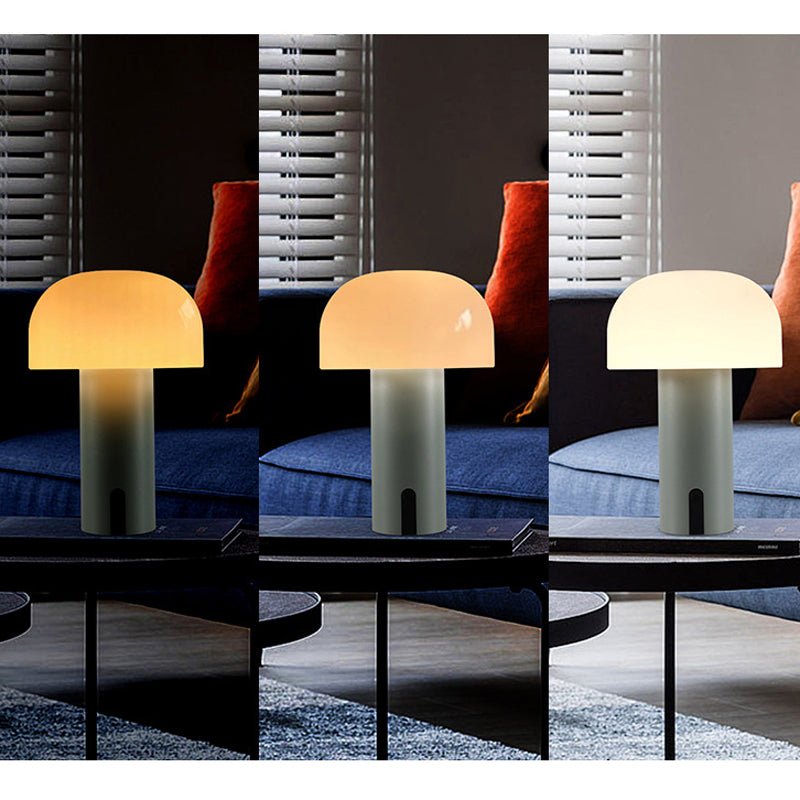 Lampa stołowa w stylu europejskim z grzybkiem