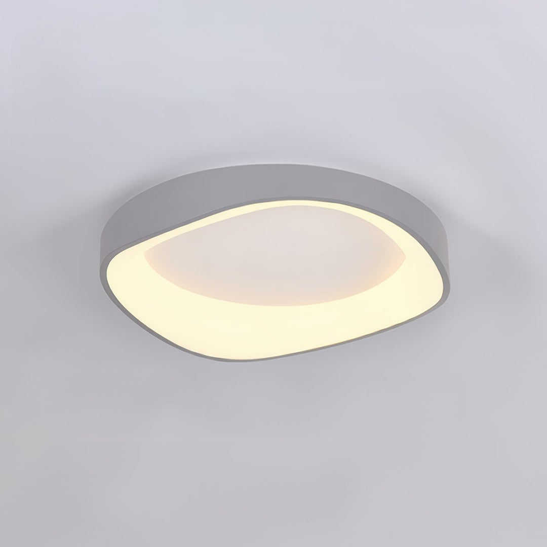 Skandynawska Artystyczna Lampa sufitowa z Drewnianym Wzorem