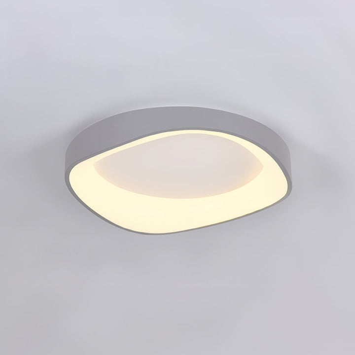 Skandynawska Artystyczna Lampa sufitowa z Drewnianym Wzorem