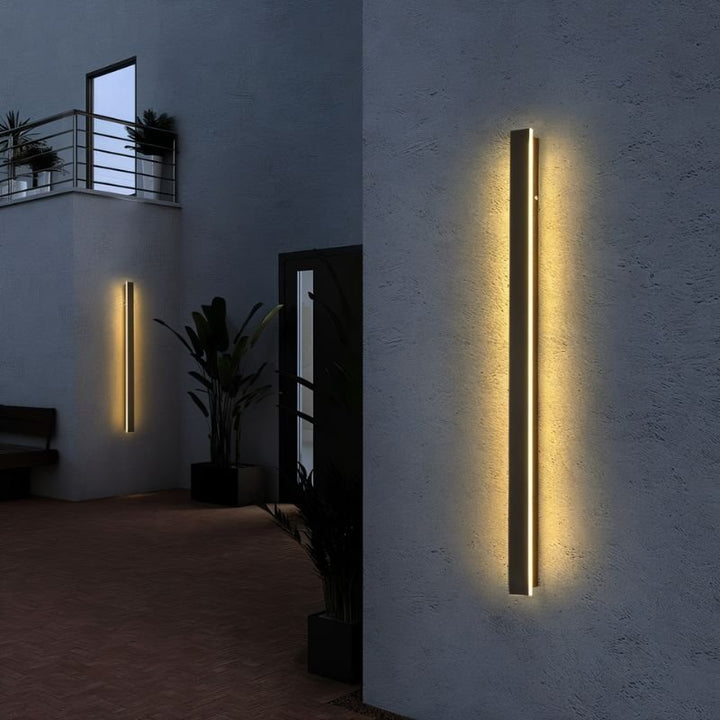 Lampa ścienna LED Helios na zewnątrz