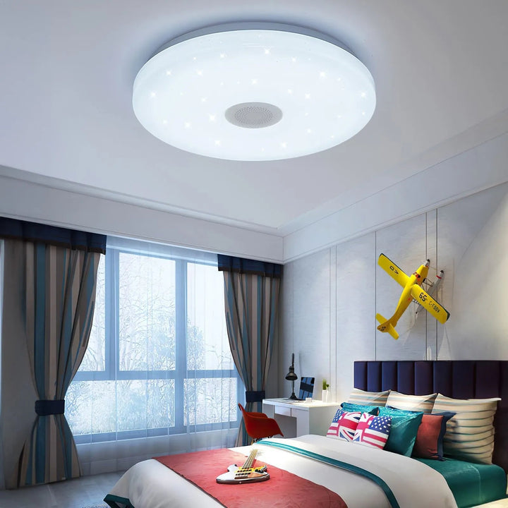 Nowoczesna inteligentna lampa sufitowa RGB