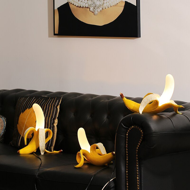Lampy Stołowe Banana Lights Art Deco