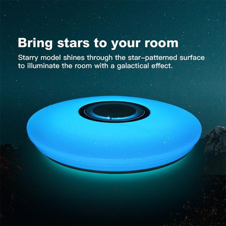 Nowoczesna inteligentna lampa sufitowa RGB