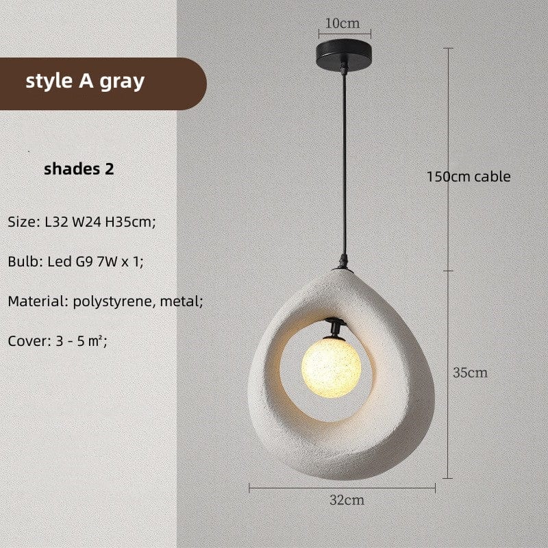 Lampa wisząca Ronde Wabi Sabi