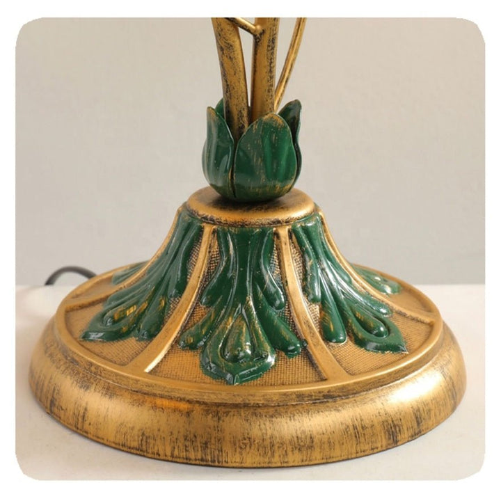 Nowa Francuska Kwiatowa Lampa Stołowa