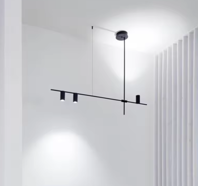 Nowoczesna Lampa Wisząca Noreen z Długim Wykończeniem