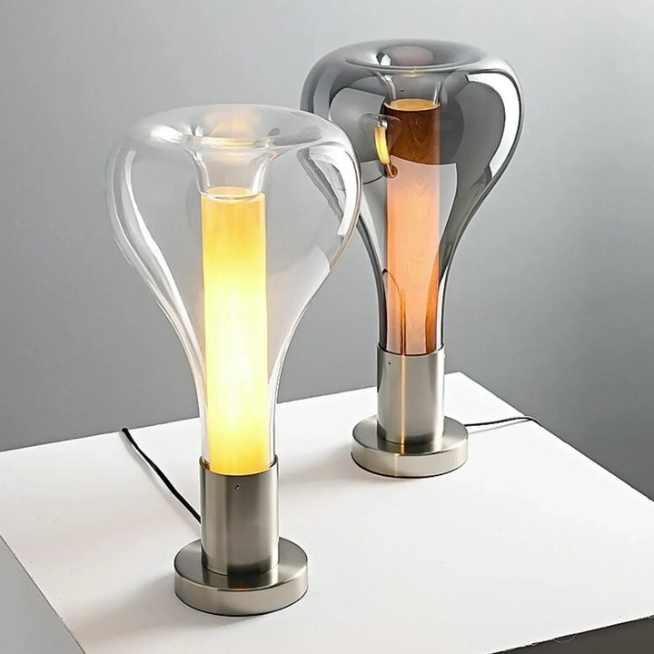 Lava Art lampa stołowa