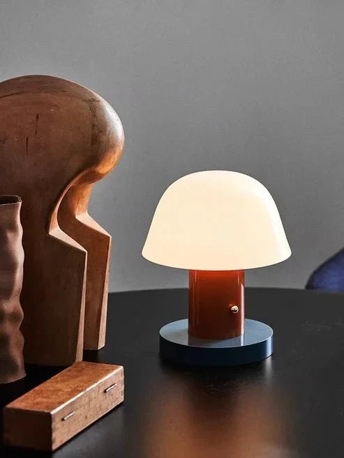 Lampa stołowa grzyb