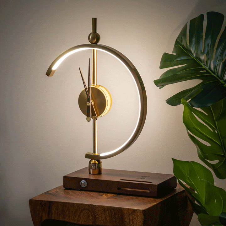 NagoyaLight™ | Luksusowa lampa zegarowa z ładowarką