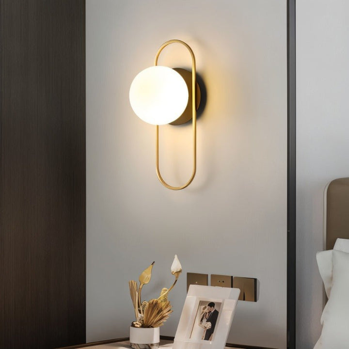 Lampa ścienna Nidia