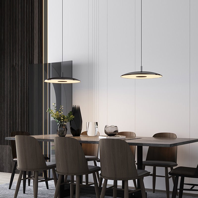 Żelazne niklowe lampy LED wiszące