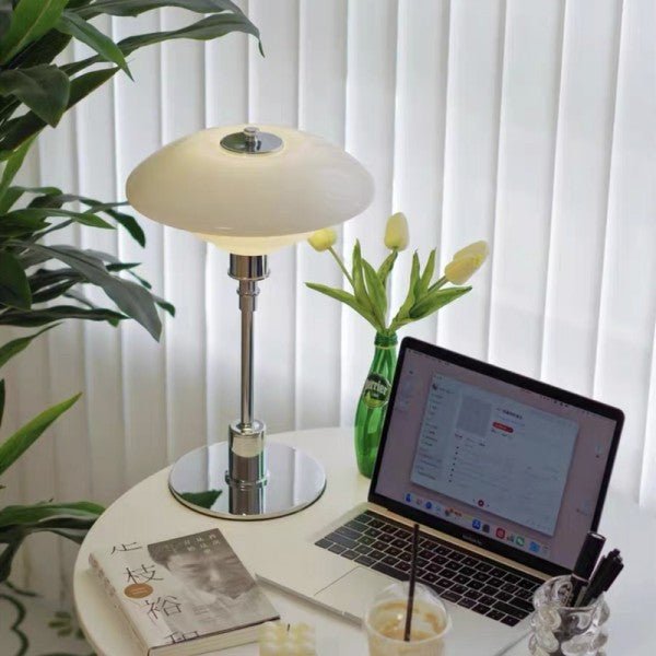 Lampa Stołowa Disc Wielowarstwowa Metalowa