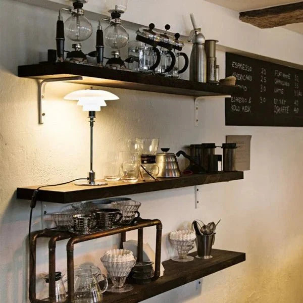 Lampa Stołowa Disc Wielowarstwowa Metalowa