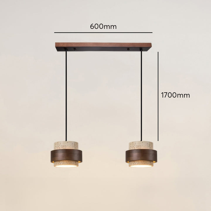 Ascend Retro Stenen Wabi-Sabi Lampa