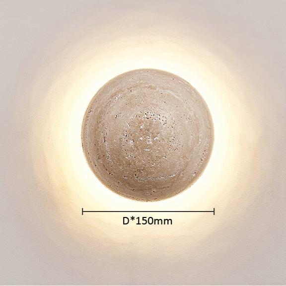 Lampa ścienna w skandynawskim stylu kremowym