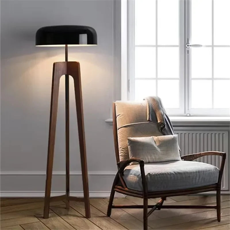 Lampa podłogowa w stylu nordyckim