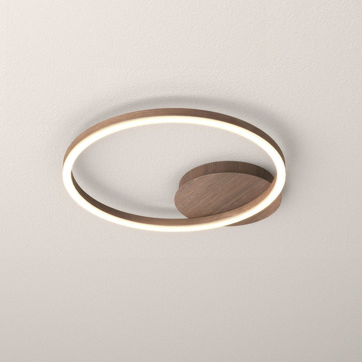 Elegancka Lampa Sufitowa w Kształcie Pierścienia