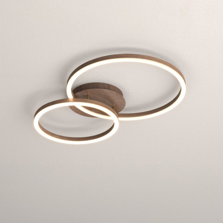 Elegancka Lampa Sufitowa w Kształcie Pierścienia