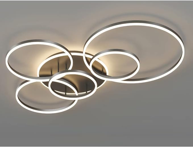 Nowoczesna Lampa sufitowa Czarna