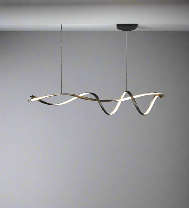 Kreatywna Czarna Nowoczesna Lampa Wisząca LED