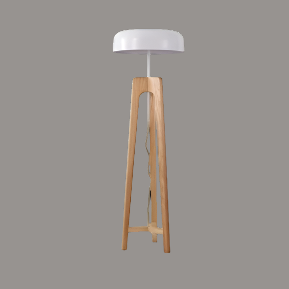 Lampa podłogowa w stylu nordyckim