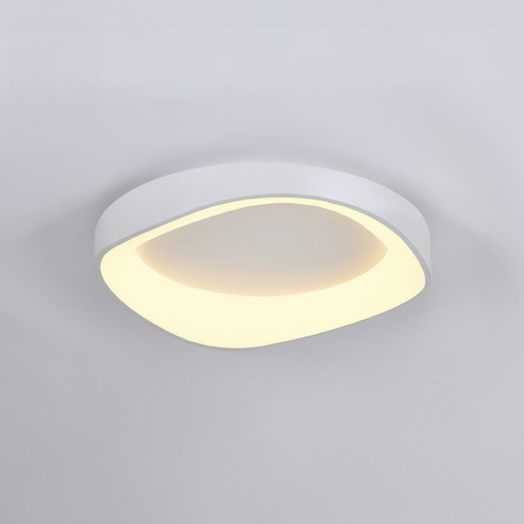 Skandynawska Artystyczna Lampa sufitowa z Drewnianym Wzorem