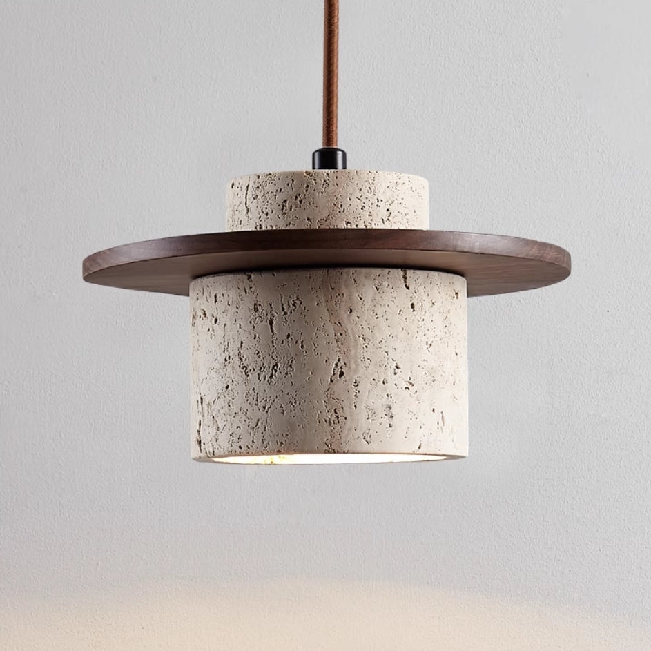 Lampa Wisząca Travertyn