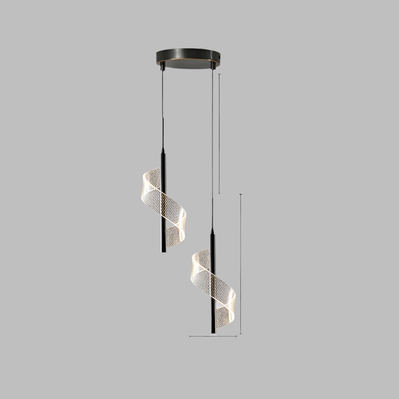 Nowoczesne stylowe lampy LED wiszące
